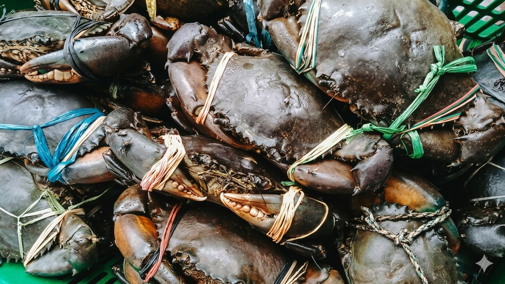 Giant mud crab ( কাঁকড়া)